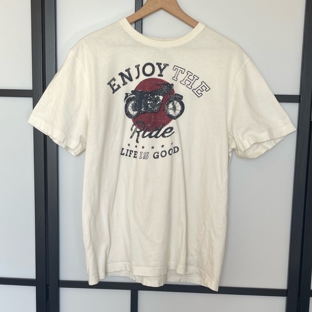 Life is Good ENJOY THE RIDE‎ T-shirt. Men’s large